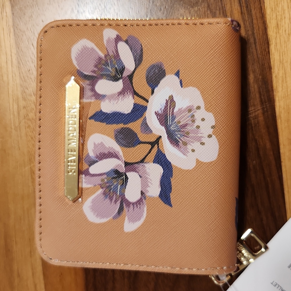 Steve Madden Floral French Wallet